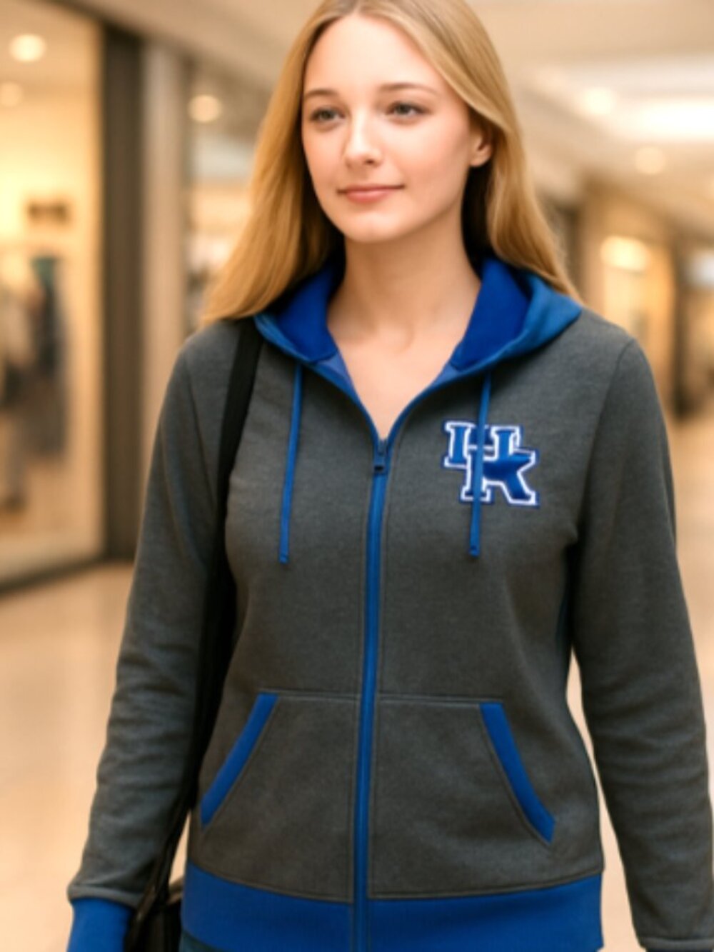 Colosseum Athletics Kentucky Full Zip Jacket  XL Ladies *